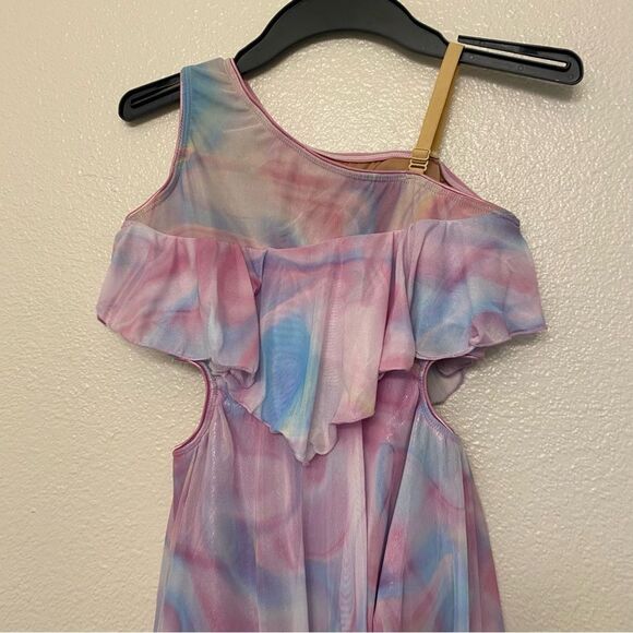 Revolution lyrical lavender tie dye Dance costume TAKE IT ALL RC24586 XLC child - Picture 4 of 11
